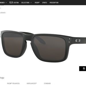 Oakley Holbrook Matte Black (like new)